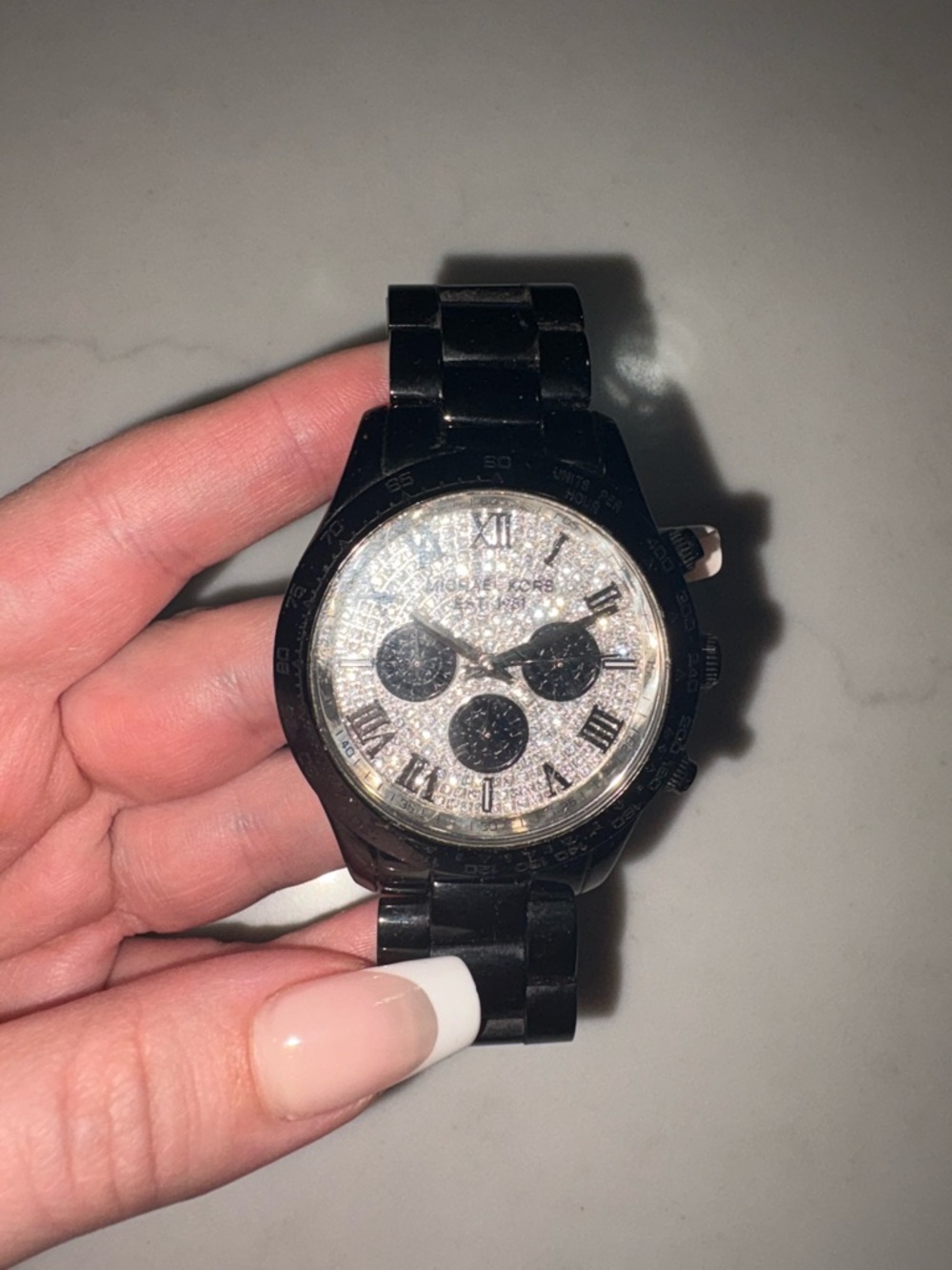 Michael kors diamond face Bradshaw